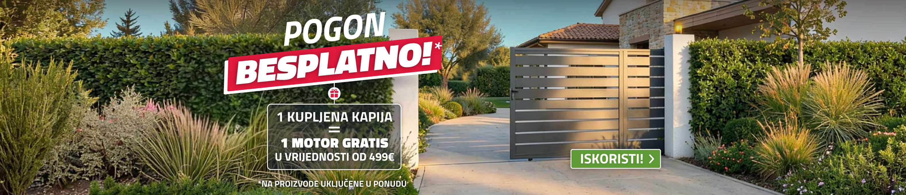 Moteur offert sur produits éligibles