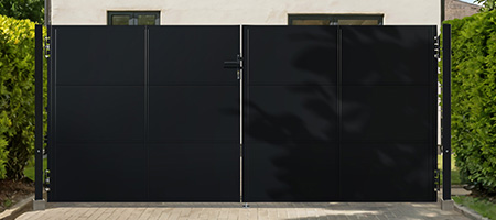 Krilna dvorišna vrata čelik