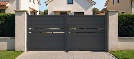 Krilna dvorišna vrata aluminij