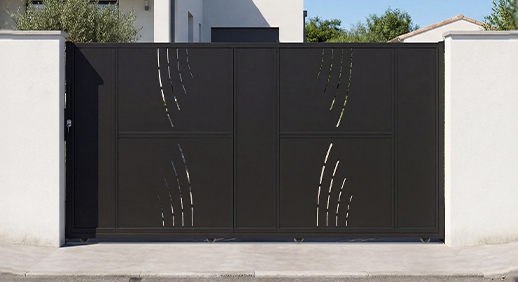 Čelična klizna dvorišna vrata